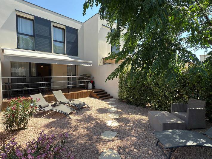 Ferienhaus für 6 Personen, mit Garten in Sérignan