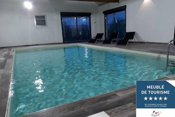 Gîte pour 10 personnes, avec jardin à Baud (mesure)