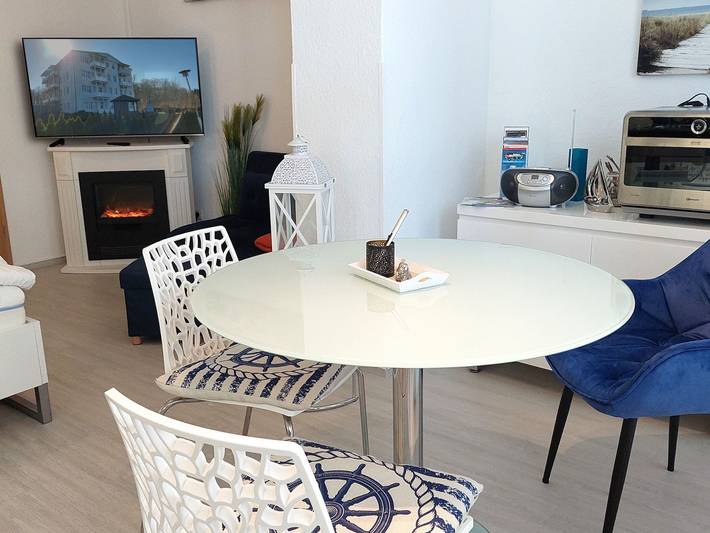 Ferienwohnung für 3 Personen, mit Sauna und Garten sowie Balkon in Sellin