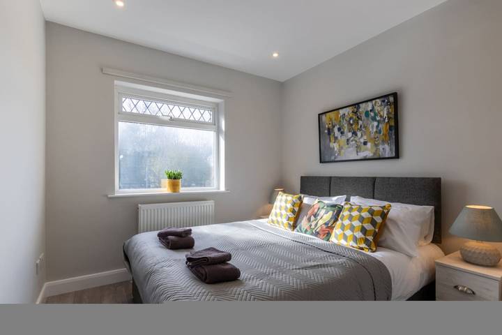 Holiday rental for 5 people, with balcony and garden in Morecambe