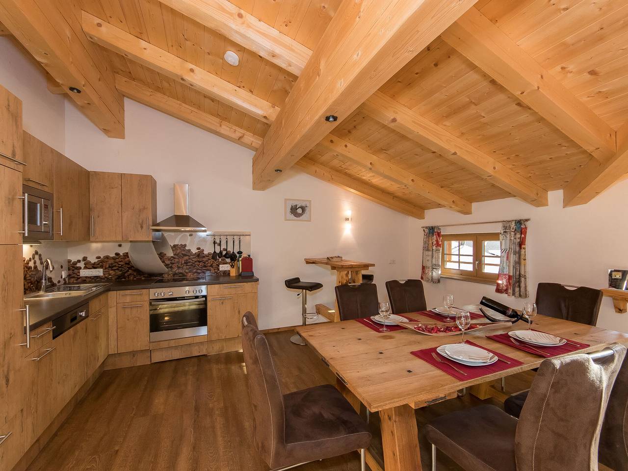 Casa del hombre en Kaprun cerca de la zona esquí in Kaprun, Distrito de Zell am See