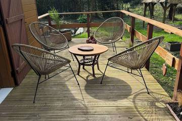 Maison de campagne pour 4 personnes, avec jardin et balcon dans Canlers