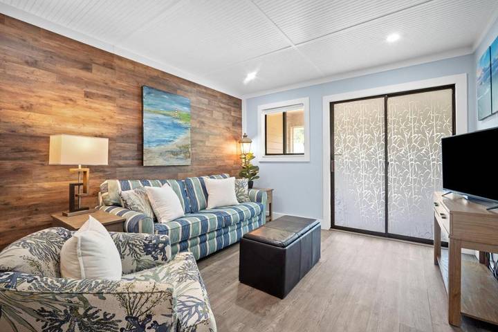 Apartamento para 6 personas, con balcón además de jacuzzi y jardín en Hilton Head Island