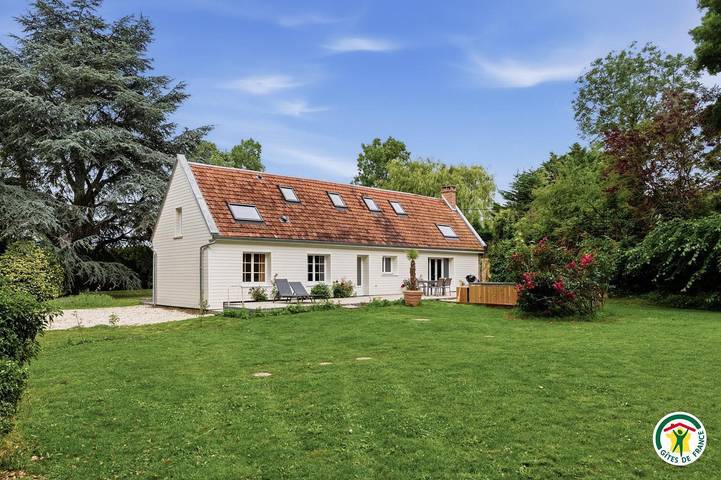 Gîte pour 8 personnes, avec jardin ainsi que vue et sauna