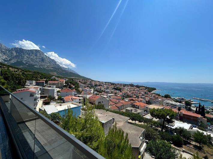 Apartament wakacyjny dla 4 osób, z taras, Dla rodziny w Baška Voda