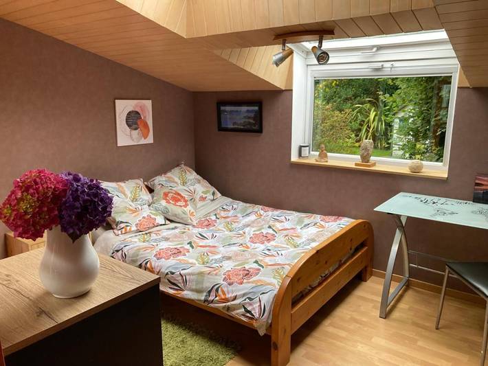 Appartement de vacances pour 2 personnes, avec jardin