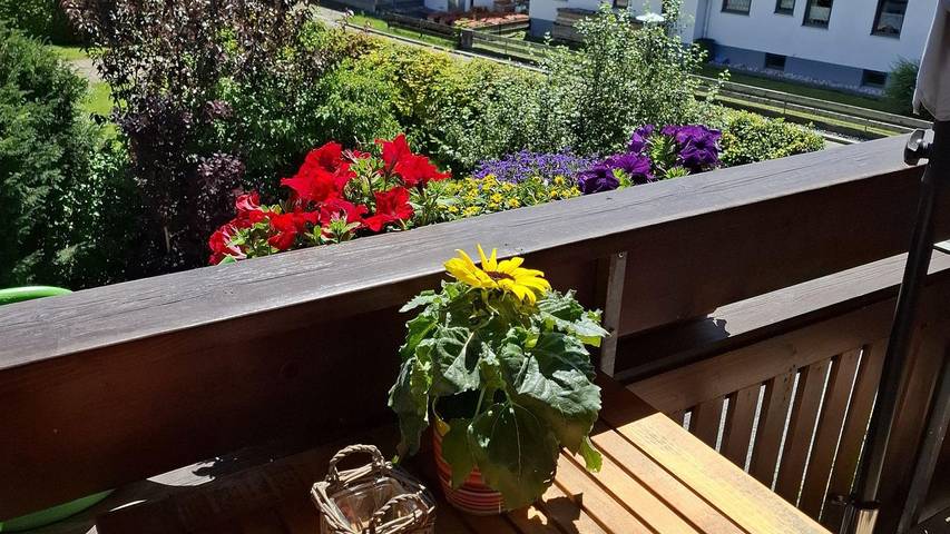 Ferienwohnung für 3 Personen, mit Balkon in Roßhaupten