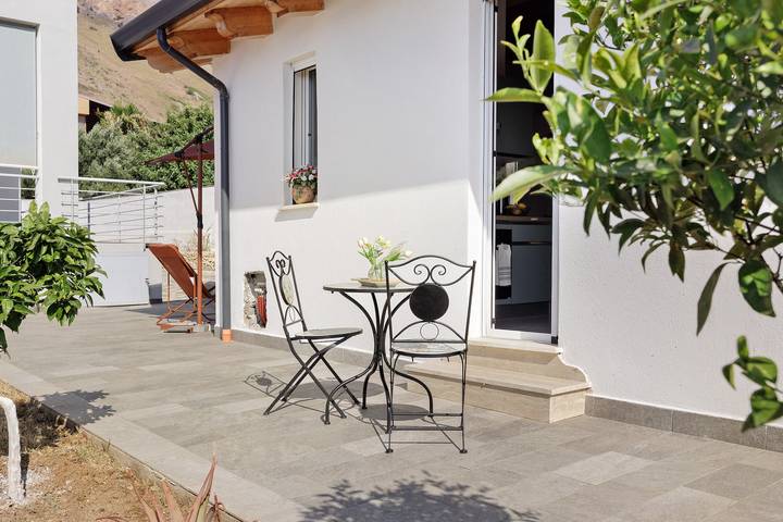 Ferienwohnung für 4 Personen, mit Garten