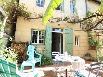 Location de vacances pour 4 personnes, avec jardin, animaux acceptés à Couze-et-Saint-Front