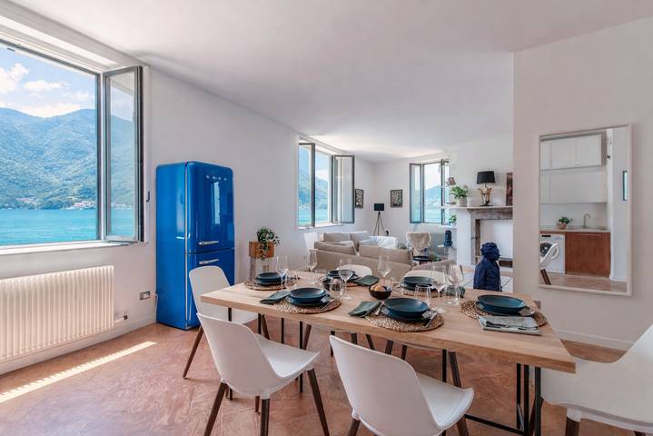 Gîte pour 2 personnes, avec piscine et jardin dans Nesso - 2