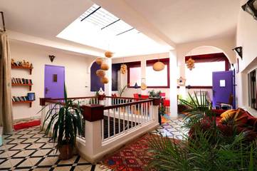 Chambre d’hôte pour 3 personnes, avec terrasse dans Moulay Idriss Zarhoun