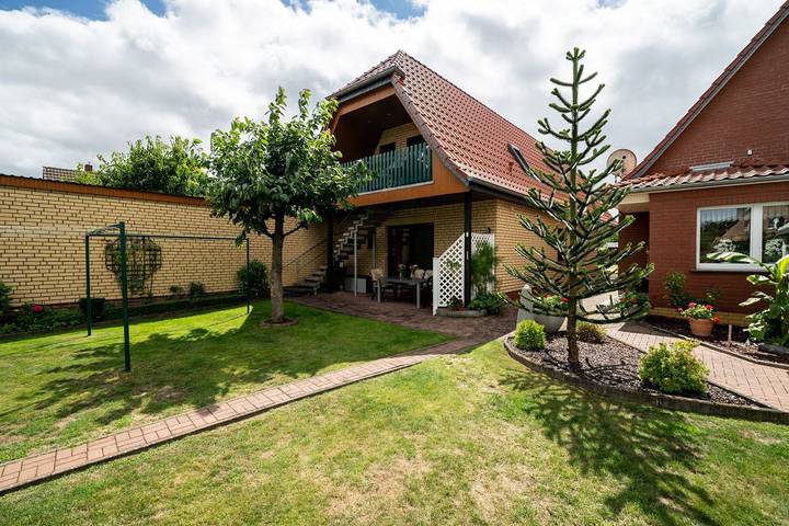 Ferienwohnung für 4 Personen, mit Garten in Rechlin