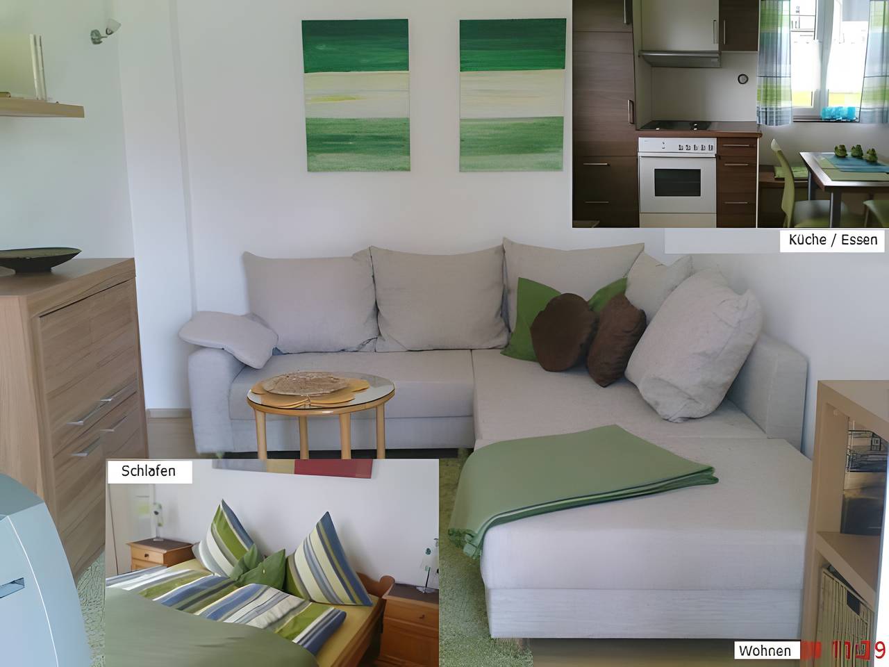 Ganze Wohnung, Ferienhäuschen, 38 qm, 1 Schlafzimmer, max. 3 Personen in Wasserburg (Bodensee), Bayerisch Schwaben