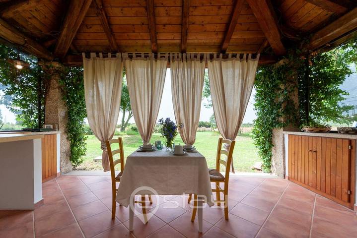 Ferienhaus für 2 Personen mit Balkon/Terrasse in Maracalagonis, Cagliari Provinz
