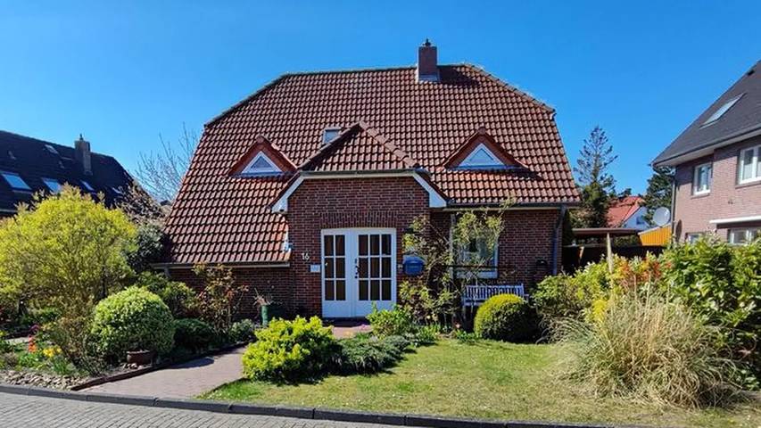 Ferienwohnung für 5 Personen, mit Balkon und Terrasse an der Nordsee