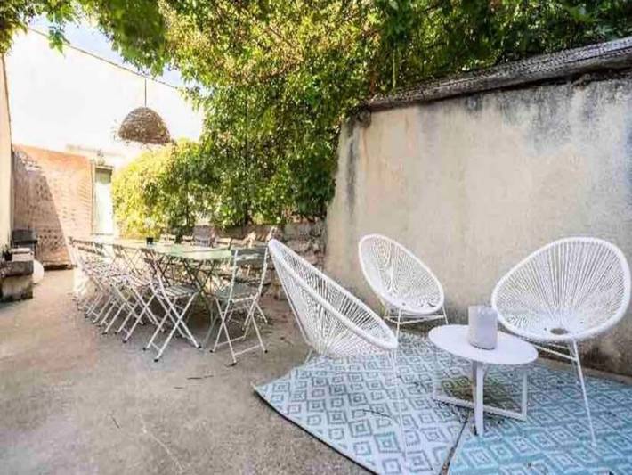 Appartement de vacances pour 15 personnes, avec terrasse
