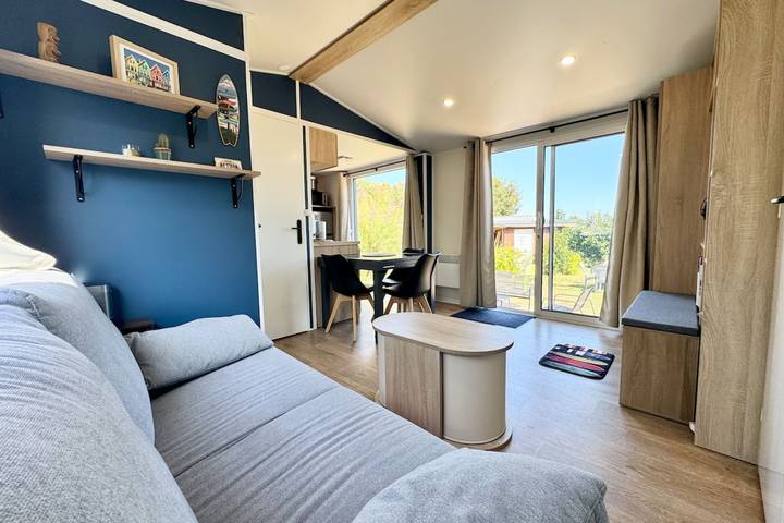 Location de vacances pour 6 personnes, avec terrasse et jardin, adapté aux familles dans Plage de Port Fontaine-Lomener - 4