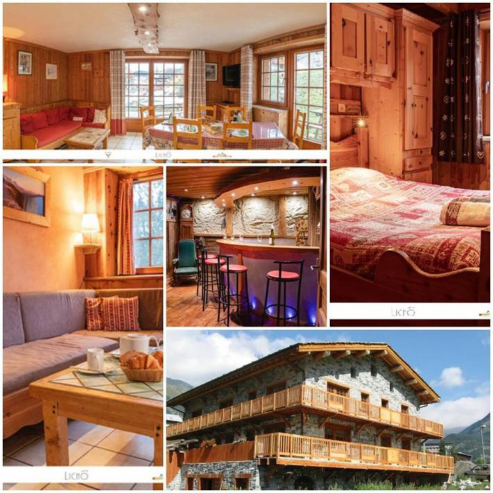 Gîte pour 7 personnes, avec vue et sauna ainsi que vue sur le lac et balcon à Sollières-Sardières - 2