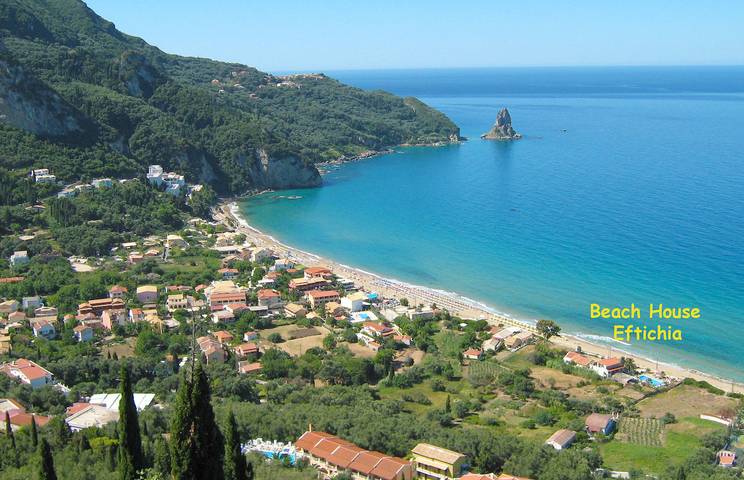Ferienhaus für 5 Personen, mit Balkon und Garten sowie Meerblick und Ausblick auf Korfu - 4