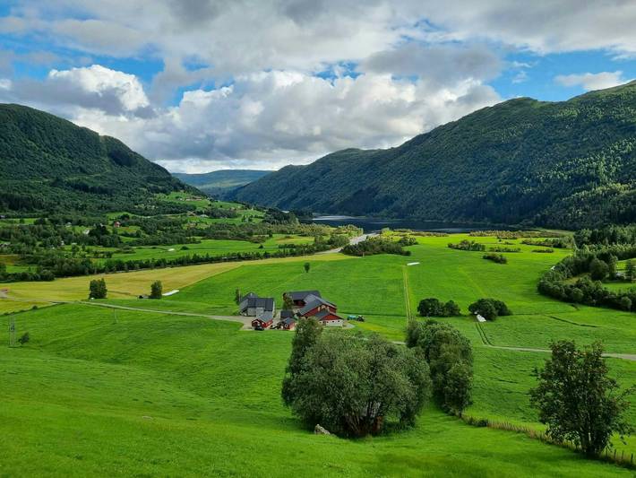 Ganze Wohnung, Geräumige Wohnung mit Balkon in Myrkdalen in Myrkdalen, Voss
