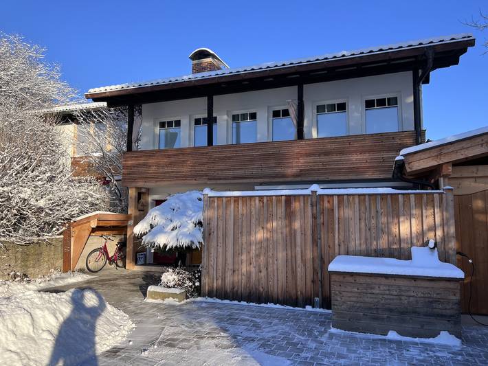 Ganze Ferienwohnung, Ferienwohnung Bergwelten - Ferienwohnung 62 qm für max. 3 Personen mit Terrasse in Oberaudorf, Bayerische Alpen