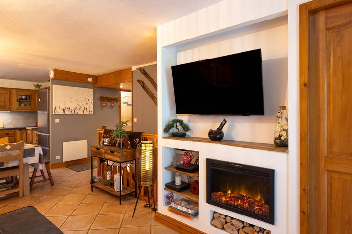 Entire apartment, Apartment 'Refuge De L'Alpage - Immoclean' with Mountain View, Balcony and Wi-Fi in Grand Massif, Morillon