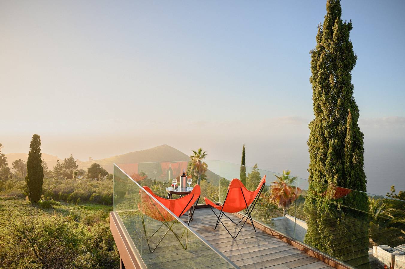 Maison "Pabellón de Miramar" avec vue sur la mer, jardin et Wi-Fi. in Puntagorda, La Palma Nord