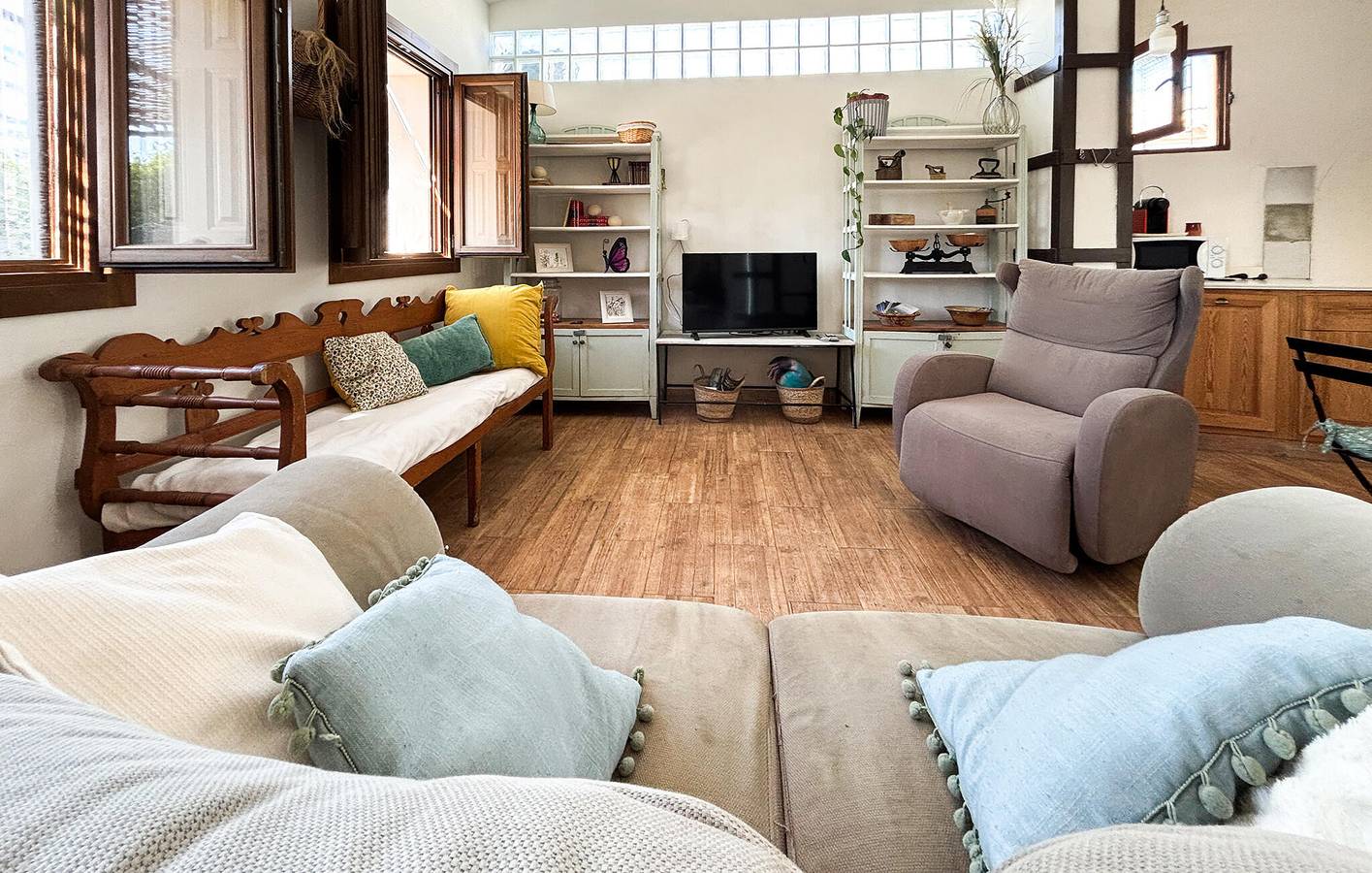 Gemütliche Wohnung mit WLAN, Klimaanlage, Pool und Parkplatz in Abarán, Murcia Binnenland