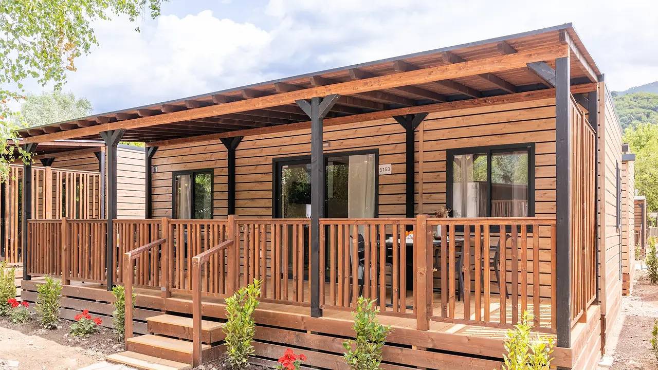 Mobilheim für 6 Personen (33 m²) in Pergine Valsugana in San Cristoforo al Lago, Pergine Valsugana