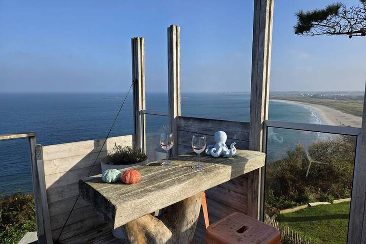 Appartement de vacances pour 4 personnes, avec jardin