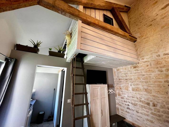 Location de vacances pour 4 personnes, avec sauna et piscine ainsi que jacuzzi et jardin à Sainte-Gemme-la-Plaine - 3