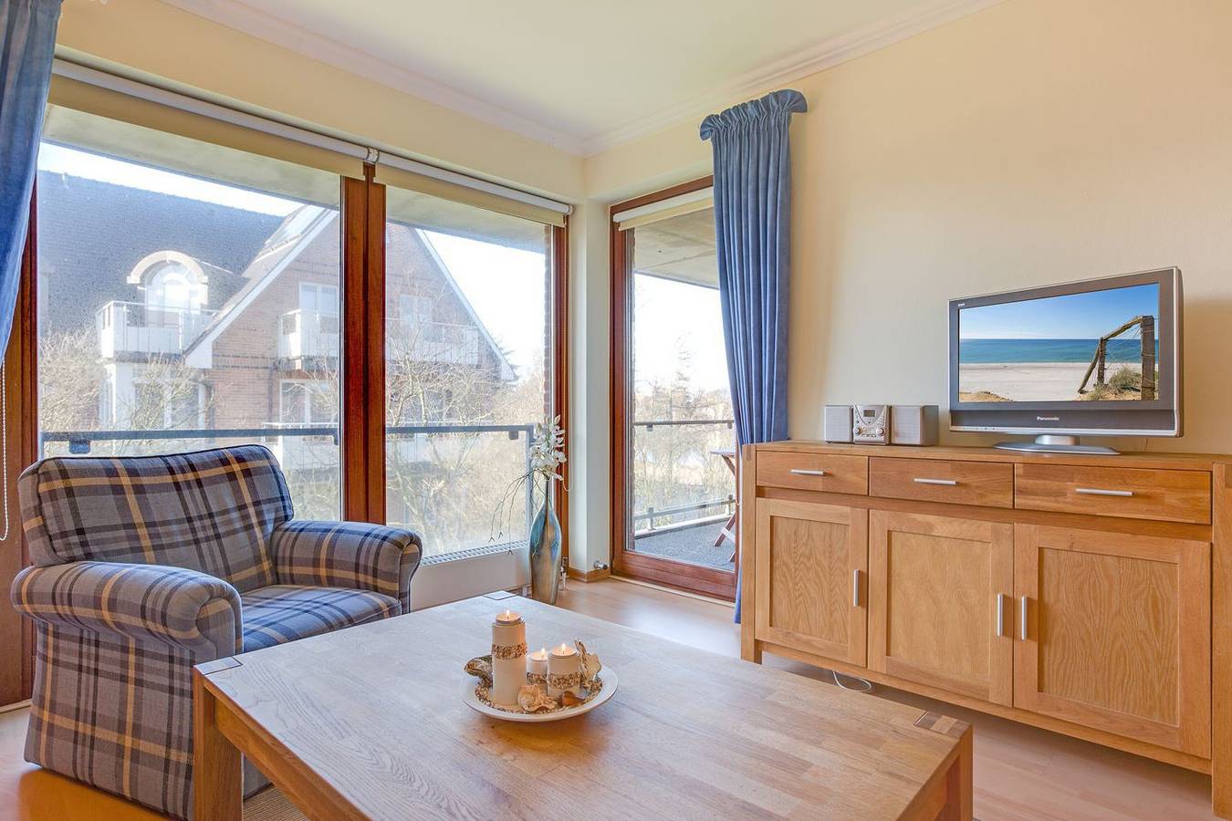 Ganze Wohnung, Komfort und kleiner Dorfteichblick. in Wenningstedt, Sylt