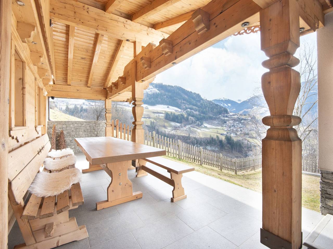 Chalet im Zillertal nahe Skibus in Gerlosberg, Bezirk Schwaz