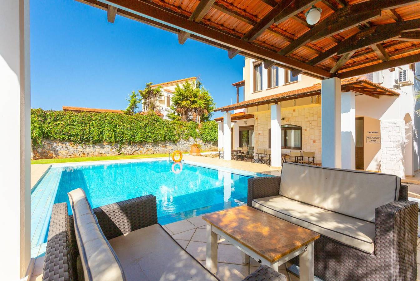 Villa für 7 Personen mit Terrasse in Kefalas, Vamos