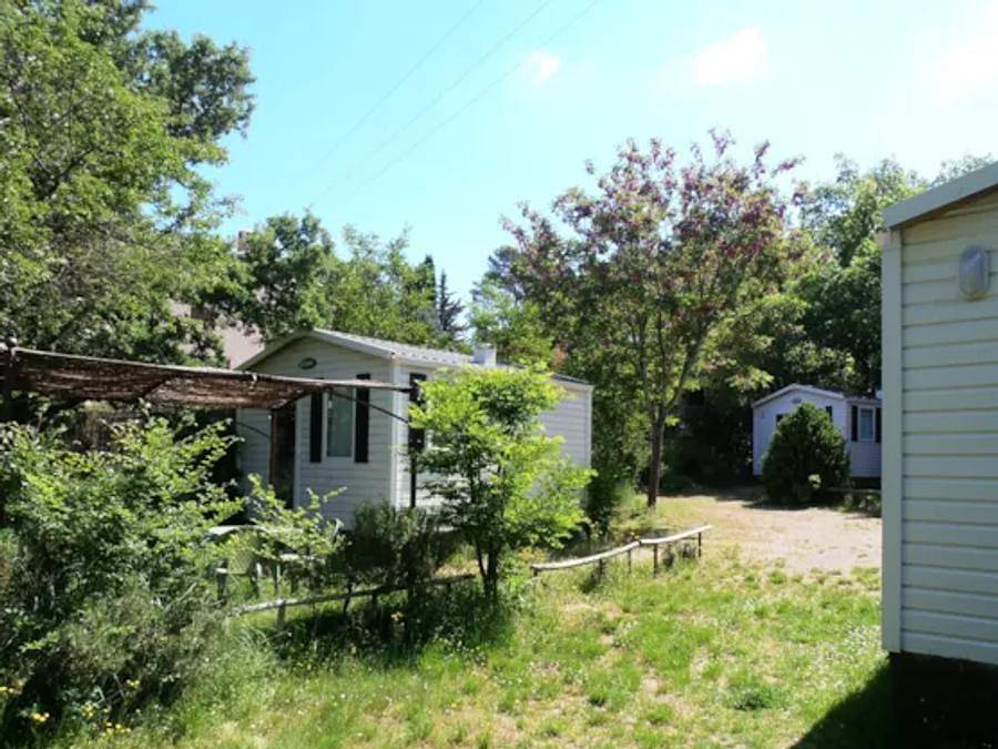 Camping Campasun le Soleil - Mobile home 3 persons - Mobill home Esparron 1 bedroom in Esparron-de-Verdon, Verdon Regional Natural Park
