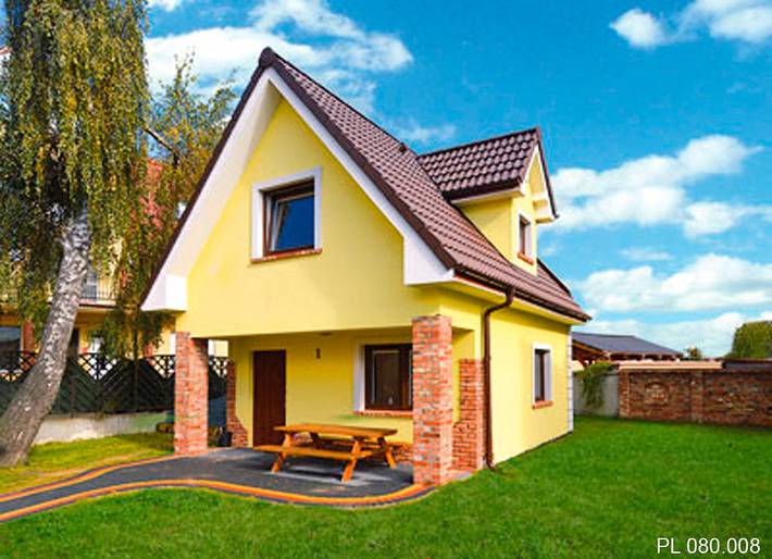 Ferienhaus für 6 Personen, mit Terrasse in Leba