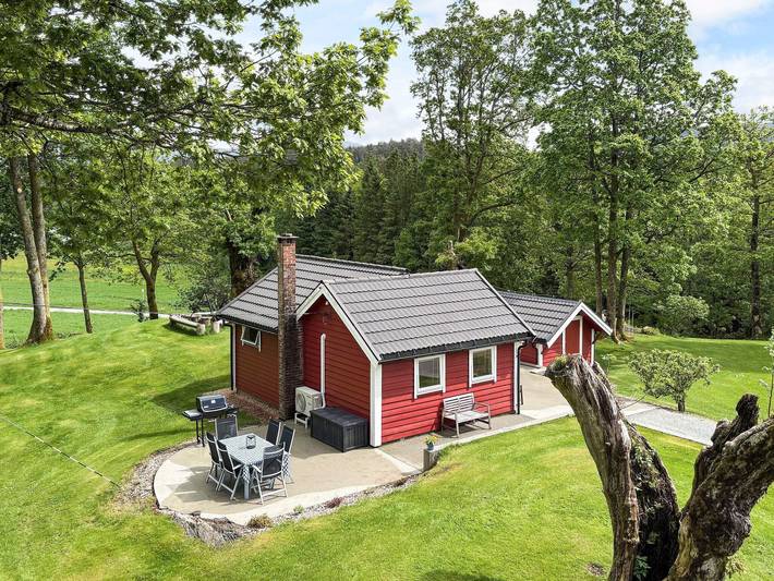 Ferienhaus für 4 Personen, mit Terrasse in Hardangerfjord