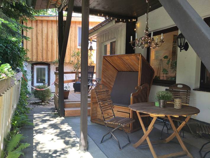 Ferienwohnung für 4 Personen, mit Terrasse und Garten in Kiel