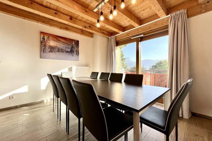 Gîte pour 8 personnes, avec balcon, adapté aux familles à Combloux - 2