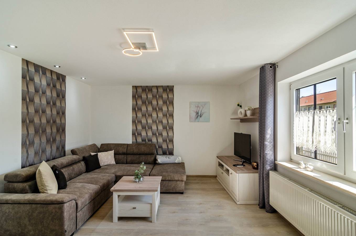Ferienhaus 'Am Park' mit privater Terrasse, privatem Garten und Wi-Fi in Heudeber, Nordharz