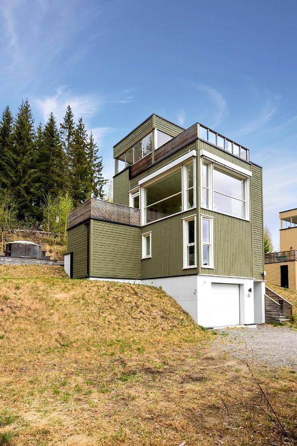 Ferienhaus für 7 Personen, mit Ausblick und Garten sowie Seeblick - 1