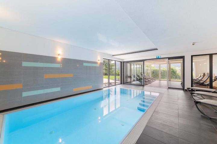 Ferienhaus für 4 Personen, mit Balkon und Terrasse sowie Garten und Pool in Maierhöfen - 4