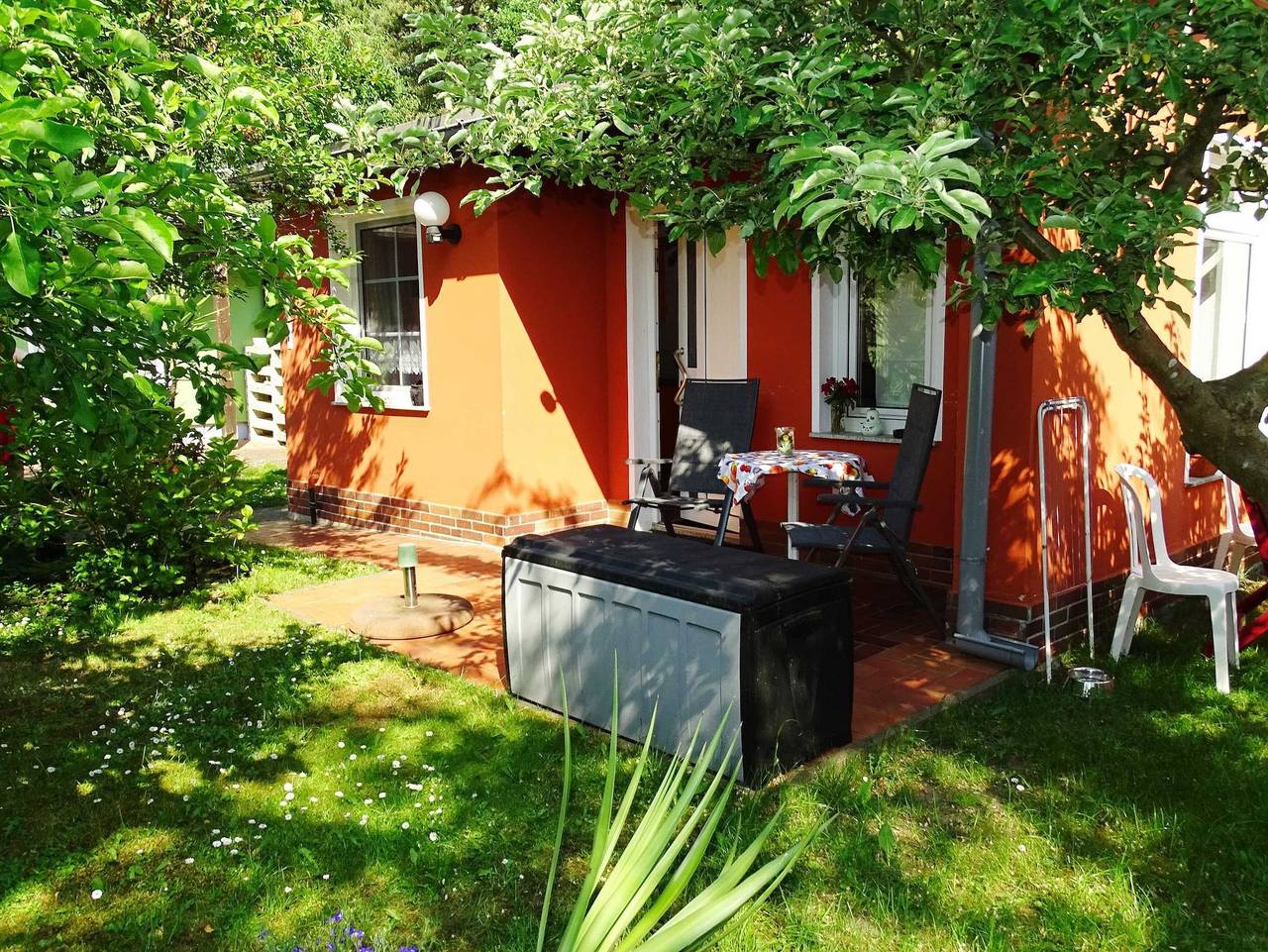Ganze Ferienwohnung, Kölp - Schneeweiß - Ferienhaus Kölpinsee Schneeweiß in Loddin, Bernsteinbäder