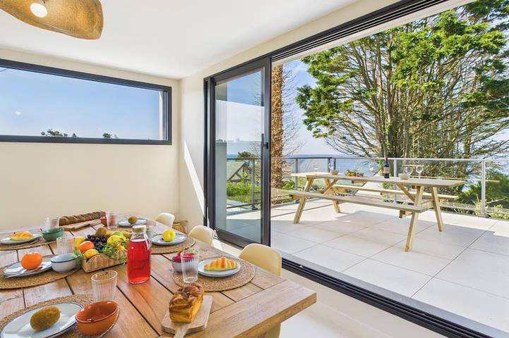 Location de vacances pour 8 personnes, avec jardin et terrasse dans Raguénez