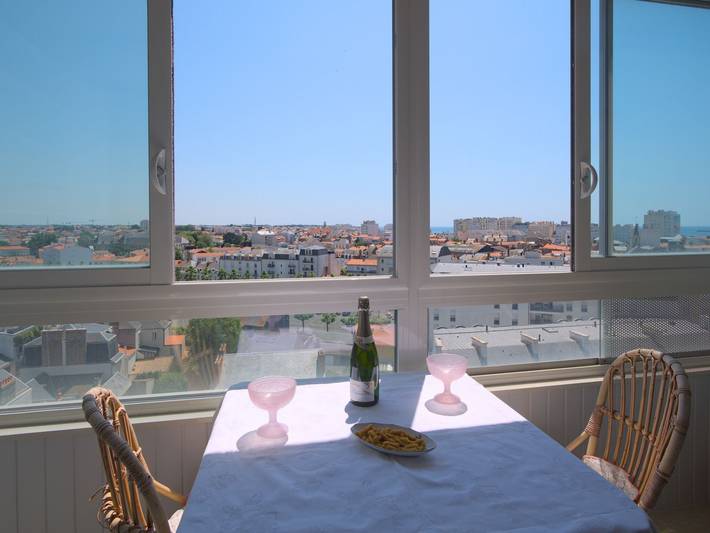 Apartamento de vacaciones para 4 personas, con jardín y balcón - 1