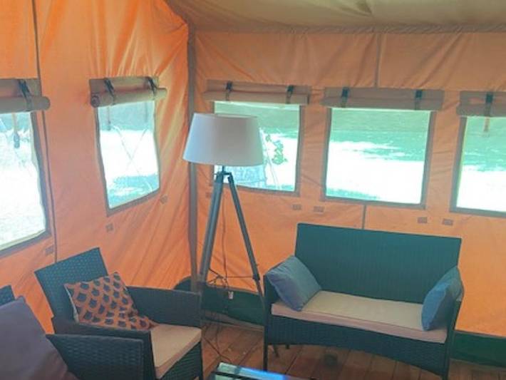 Camping pour 4 personnes, avec bassin pour enfant dans l' Ain - 4