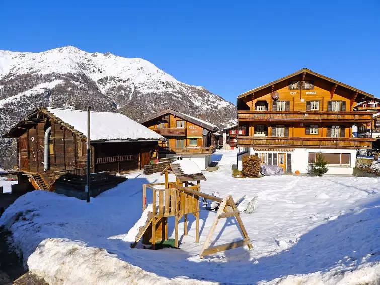 Ganze Wohnung, 4 Pièces 5 Personnes in Grächen, Walliser Alpen