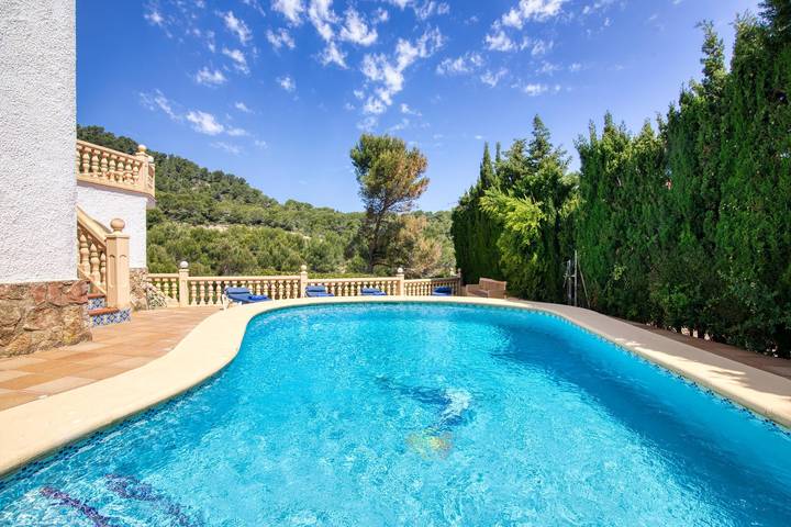 Villa für 12 Personen, mit Meerblick und Garten sowie Pool, mit Haustier in Jávea - 4