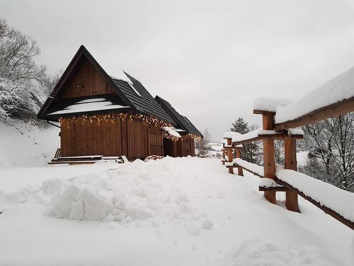 Domek letniskowy dla 5 osób, z sauna i ogród oraz widok, Dla rodziny w Beskidy