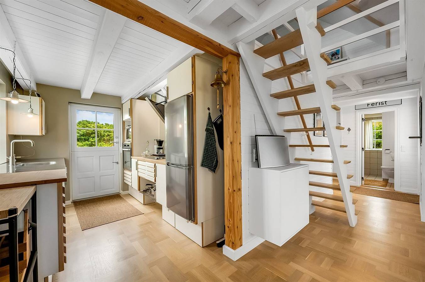 Home in Hvide Sande with sauna in Årgab, Holmsland Klit